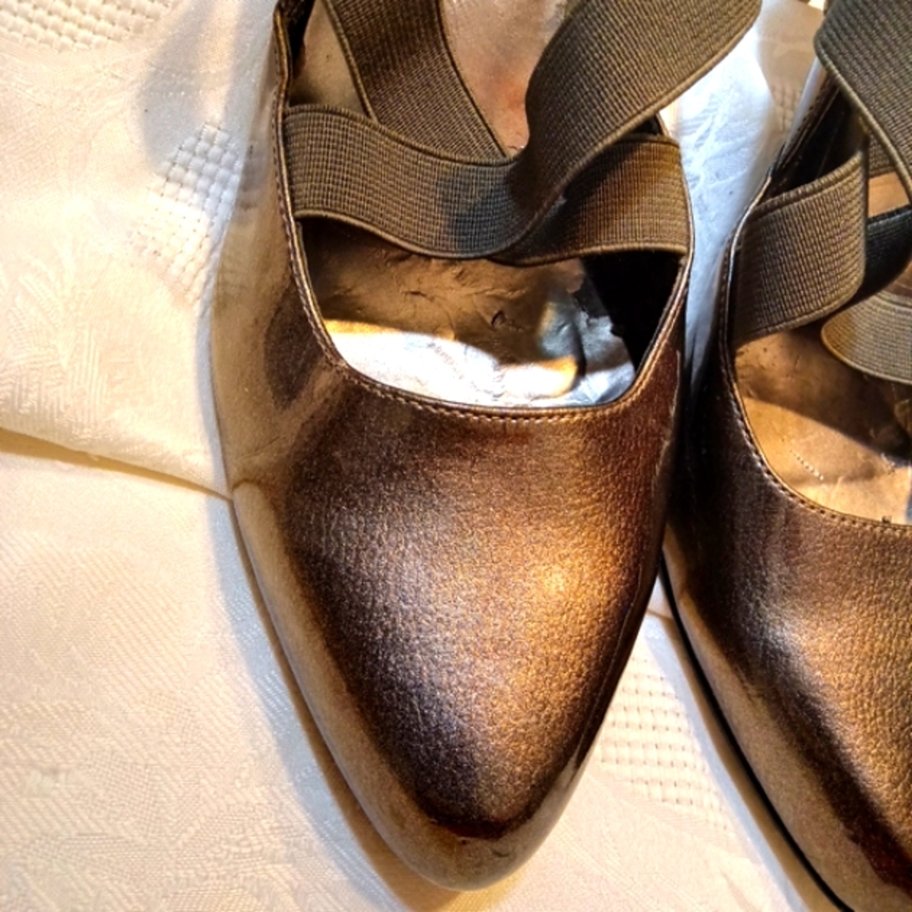 WORTHINGTON LADIES GRAY HEELS Sz 8 - Picture 5 of 15
